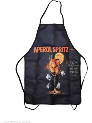 Retro Pazarı Collection Aperol Spritz Bar Önlüğü