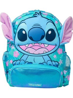 Smiggle - Stitch Kapüşonlu Anaokulu Sırt Çantası