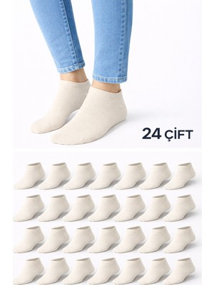 Ducks Socks Erkek Bambu 24 Çift Dikişsiz Patik Çorap