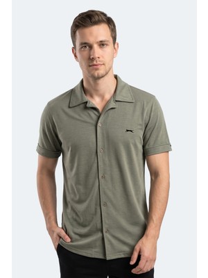 Slazenger Katelın Erkek  Haki Gömlek