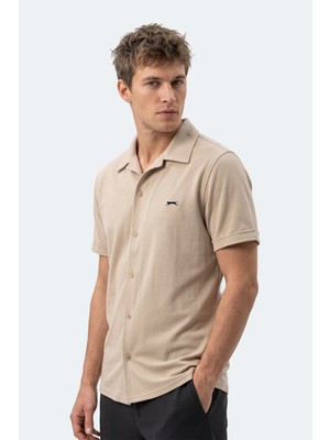 Slazenger KATELIN Erkek  Bej Gömlek