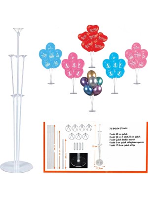 Mey Ithalat® Balon Standı 75 cm