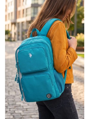 Us Polo Assn 24006-24000-24008-24004-24002 Unisex Okul Sırt Çantası Öğrenci Günlük Seyahat Tatil Spor Yürüyüş Seyahat Gezi Kamp Günlük