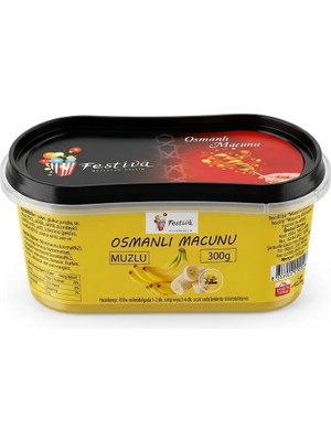 Festiva Hazır Osmanlı Macunu - Doğal Muz Parçacıklı - 300 gr