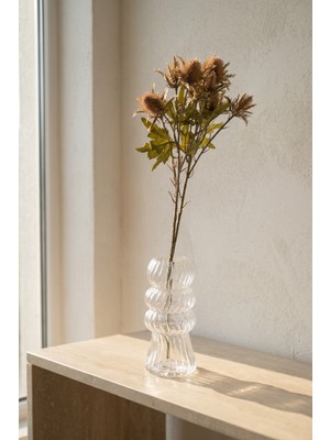 Acar Eterna Bloom Yapay Tek Dal Deve Dikeni Kahverengi - 68 cm