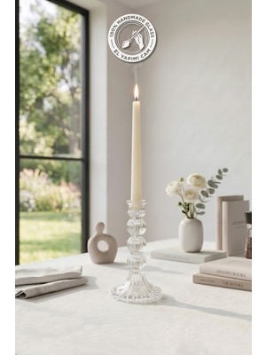 Glamis Selen Concept Linea Model Cam Şamdan & Mumluk Büyük Boy