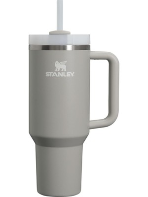 Brf Store Sepetium Stanley Quencher Pipetli Termos Bardak, Gri (Ash), 1.18 Litre