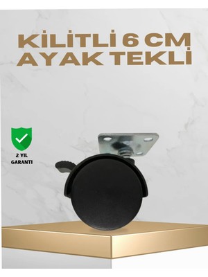 Brf Store Sepetium Sehpa ve Masa Için 6 cm Kilitli Ayak
