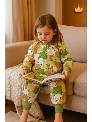 Baby Hola 2-9 Yaş Kalın Elyaf Dolgulu 2.5 Tog Premium Kalite Çocuk Uyku Tulumu 23504