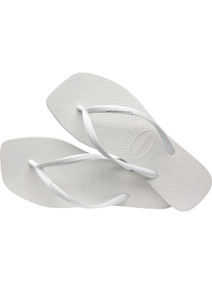 Havaianas Slim Square Beyaz Kadın Terlik 35-36