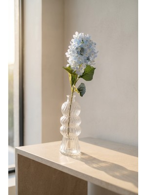 Acar Eterna Bloom Yapay Tek Dal Salkım Ortanca Mavi - 80 cm