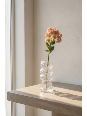 Acar Eterna Bloom Yapay Tek Dal Sedum Çiçeği Pembe - 57 cm