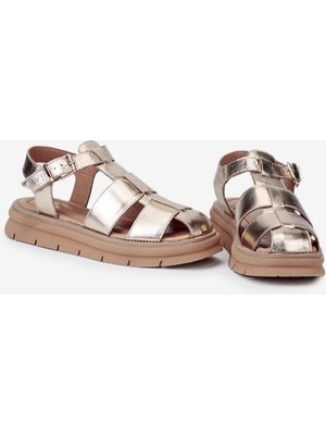 Butik Nobleshoes Hakiki Deri Kadın Sandalet