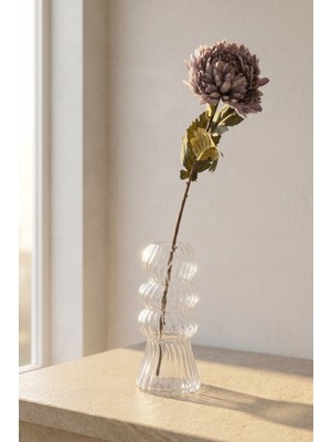 Acar Eterna Bloom Yapay Tek Dal Krizantem Lila - 75 cm