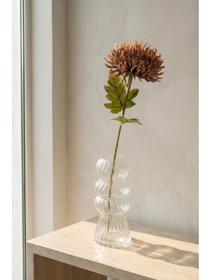 Acar Eterna Bloom Yapay Tek Dal Krizantem Turuncu - 70 cm