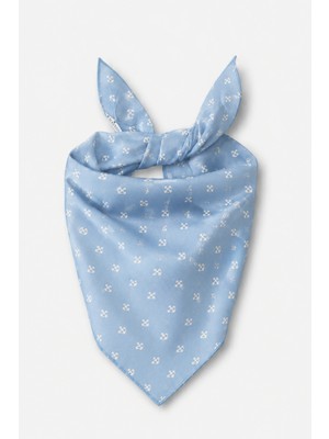 Walkenzo Anchor Çapa Desenli %100 Pamuklu Çok Amaçlı Bandana Fular