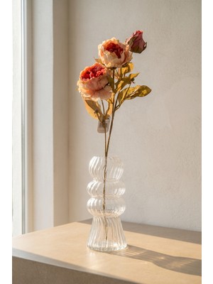 Acar Eterna Bloom Yapay Tek Dal Şakayık Somon - 70 cm