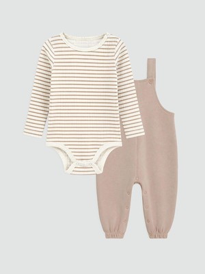 LC Waikiki Erkek Bebek Salopet ve Body  (W6)