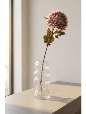 Acar Eterna Bloom Yapay Tek Dal Krizantem Somon - 75 cm