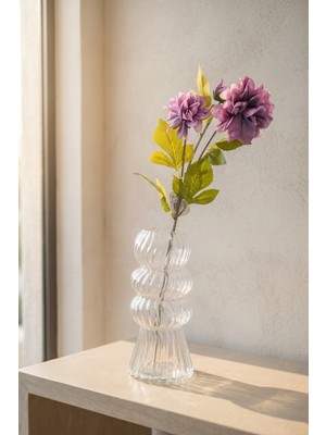 Acar Eterna Bloom Yapay Tek Dal Yıldız Çiçeği Mor - 65 cm
