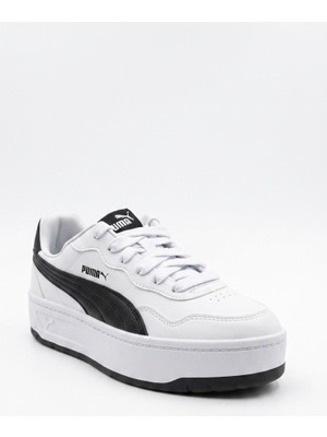 Puma 400368 03 Court Lally Skye Beyaz-Siyah Kadın Spor Ayakkabı