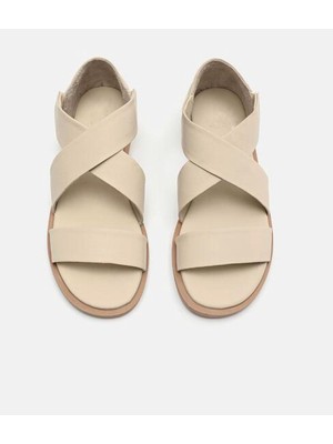 Butik Noble Shoes Hakiki Deri Kadın Sandalet
