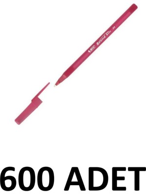 Bic Round Stic 600 Adet 1 mm Tükenmez Kalem
