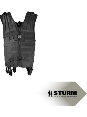 Sturm Mil-Tec Molle Carrier Weste Modüler Taktik Görev Yeleği