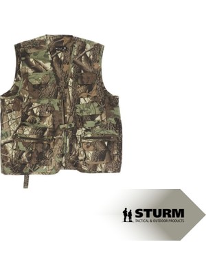 Sturm Mil-Tec Çok Cepli Avcı Kamuflaj Yelek