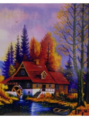 Elegantshop 5d Yapışan Boncuk Mozaik Tablo 30*40 cm Xrr2
