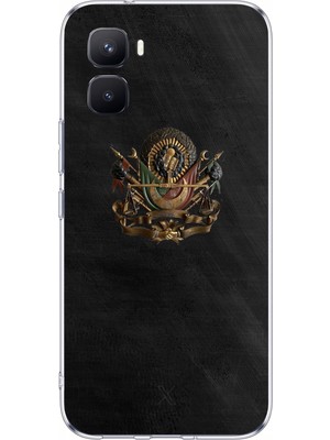 TechTree Infinix Gt 50 Pro Uyumlu Osmanlı Tuğrası Detaylı Baskılı Silikon Kılıf