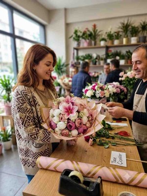 Sabrina Organizasyon Çiçek Buketi Adana