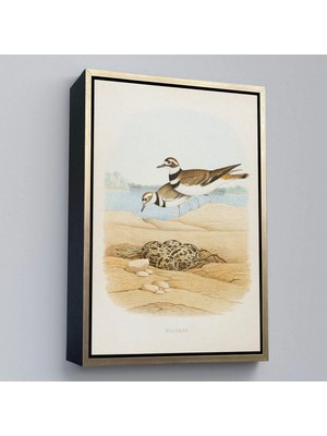 Uslucan Alışveriş Ahşap Çerçeveli Edwin L. Sheppard - Öldürücü Tablo - KILLDEER-7338