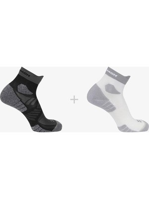 Salomon AERO ANKLE 2 PACK Unisex Çorap Black LC2627000