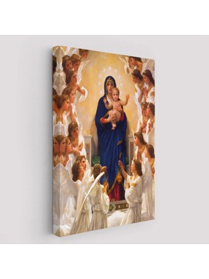 Uslucan Alışveriş Meryem ve Oğlu Isa Tablo - Jesus Christ -6450