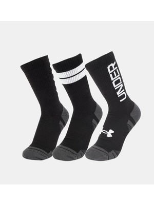 Under Armour Performance Tech Nov 3pk Crew Mid Çorap