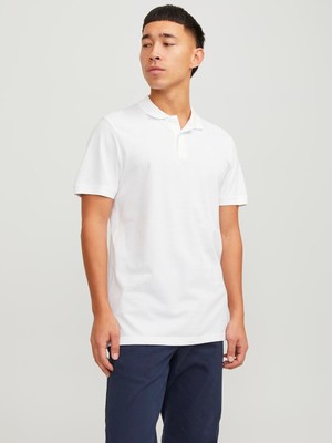 Jack & Jones Jjebasic Polo Ss Noos Erkek T-Shirt