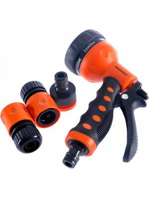 Uravas Store Medalyan MD-708 7 Fonksiyonlu Otomatik Bahçe Sulama Tabancası Set Fıskiye