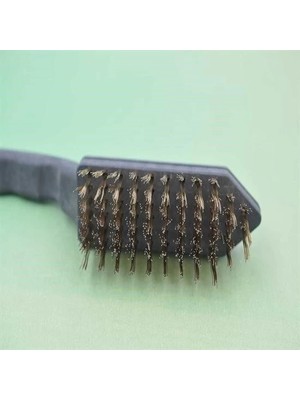 Uravas Store Metal Tel Fırça Plastik Saplı Pas Kir Sökme Temizleme Fırçası