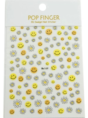 Uravas Store Papatya Emoji Tattoo Dövme Sticker