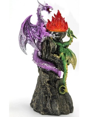 Uravas Store Polyester Ledli Dragon Figürü ALK2335