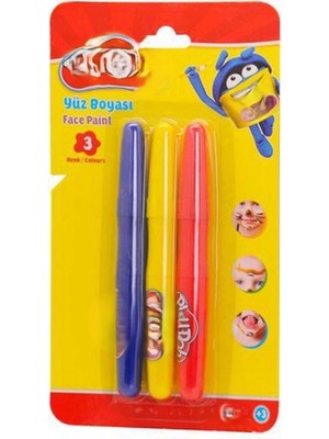 NW NessiWorld 3 Renk Yüz Boyası