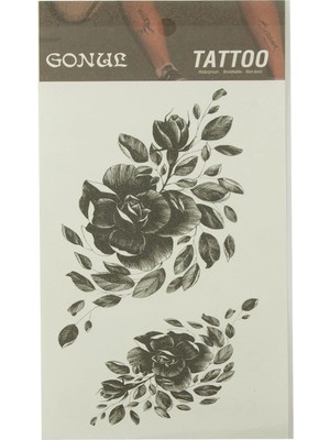Uravas Store Gül Tattoo Dövme Sticker