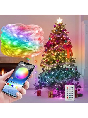 Uravas Store 10 mt Uzaktan Kumandalı USB LED Işık – Çok Modlu Dekoratif Ortam Aydınlatmas