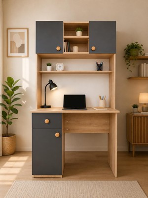 Adasem Mobilya Genç Çalışma Masası, Bilgisayar Masası, Çok Amaçlı Çlşma, One Size