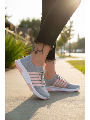 TeknoKapsül Soho Buz-Pudra Kadın Sneaker 16278