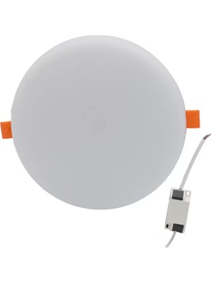 Uravas Store Ledx AL-AY24 24 Watt 2800 Lümen Genişlik Ayarlı Hareketli Raylı Yuvarlak Sıva Altı LED Panel