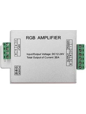 Uravas Store Powermaster PM-4877 12 Volt - 24 Volt 30 Amper Rgb Şerit LED Amplifier (Repeater)