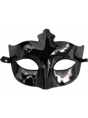 Uravas Store Mey Ithalat® Siyah Renk Masquerade Kostüm Partisi Venedik Balo Maskesi