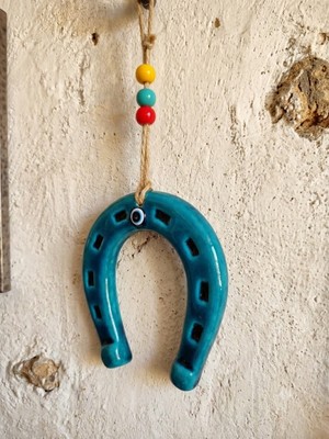 Birr Design Seramik At Nalı Duvar Süsü